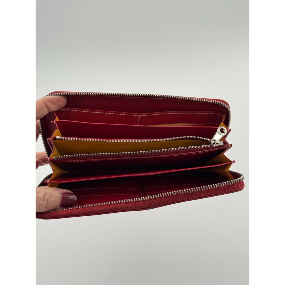 Goyard Red Matignon GM Wallet - Picture 3 of 7